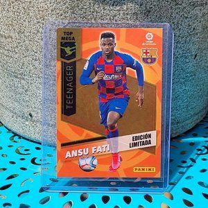2020 Ansu Fati Rookie Teenager Top Mega Limited Edition Panini